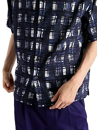 Short-Sleeved Cotton Shirt