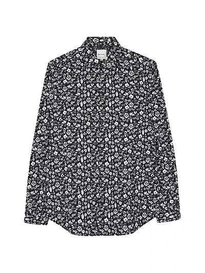 Tailored-Fit Floral Shirt