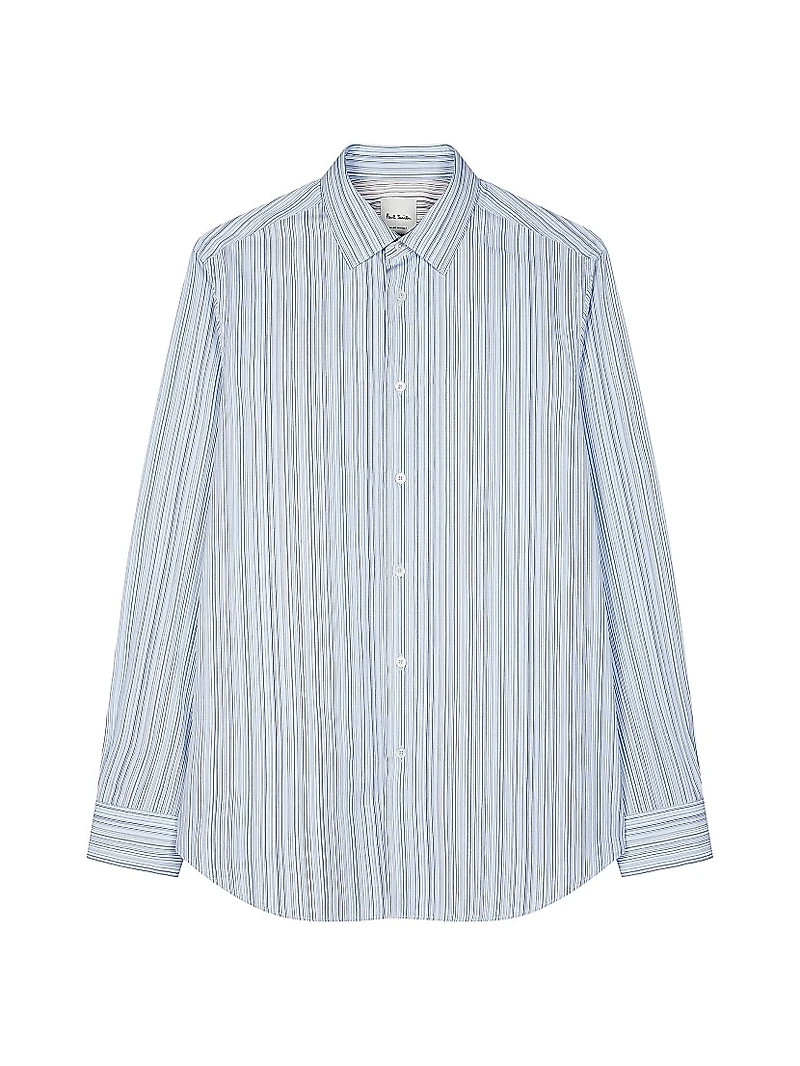 Striped Tailored-Fit Shirt
