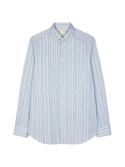 Striped Tailored-Fit Shirt