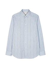 Striped Tailored-Fit Shirt