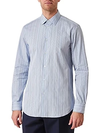 Striped Tailored-Fit Shirt