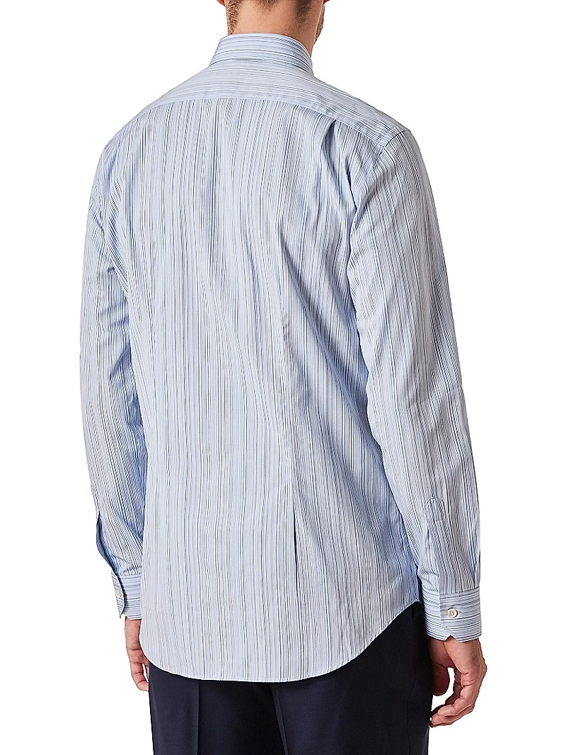 Striped Tailored-Fit Shirt