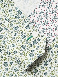 Tailored Printed Button-Front Shirt
