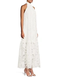 Lorelei Lace Halter Maxi Dress