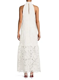 Lorelei Lace Halter Maxi Dress