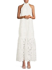 Lorelei Lace Halter Maxi Dress