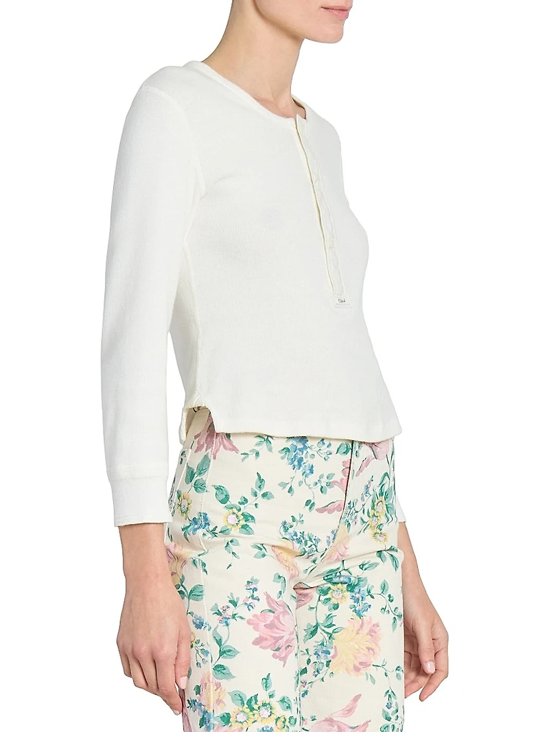 Henley Cotton Top