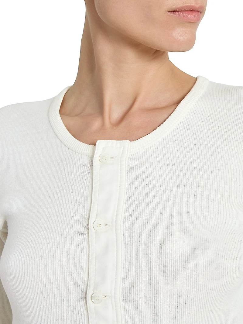 Henley Cotton Top