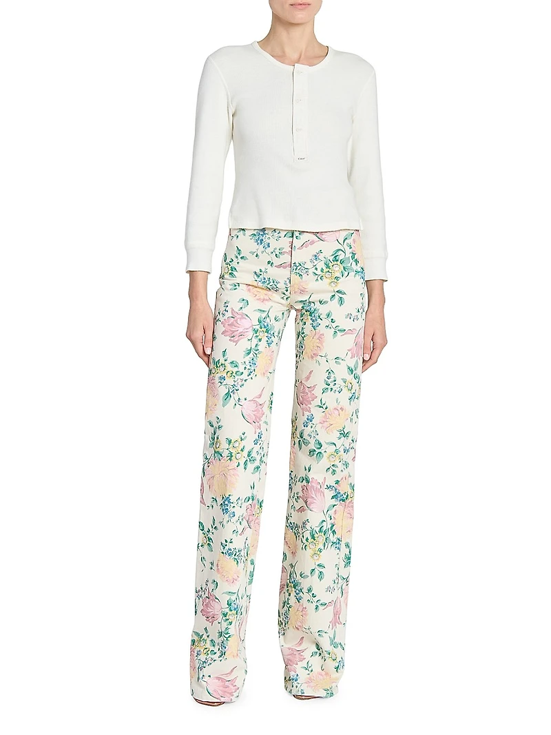 Henley Cotton Top