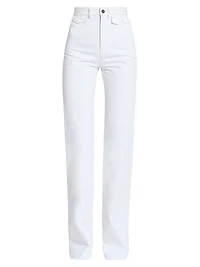 Twill Cotton Slim-Fit Jeans