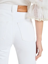 Twill Cotton Slim-Fit Jeans