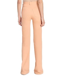 Twill Cotton Slim-Fit Pants