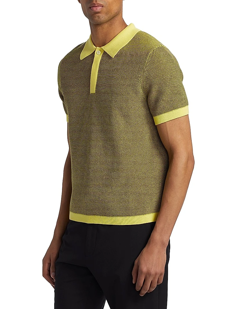 Girma Knit Cotton Polo Shirt