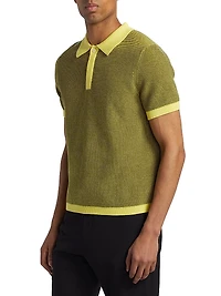 Girma Knit Cotton Polo Shirt