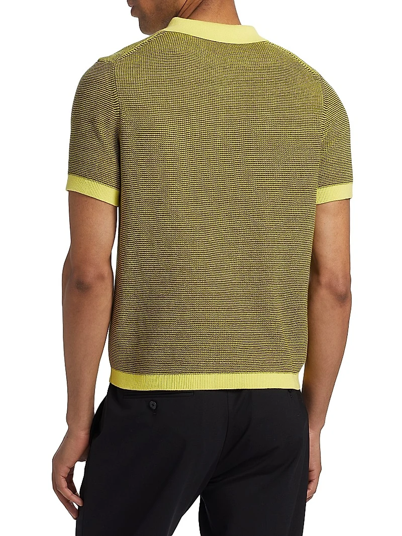 Girma Knit Cotton Polo Shirt