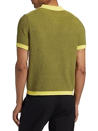 Girma Knit Cotton Polo Shirt