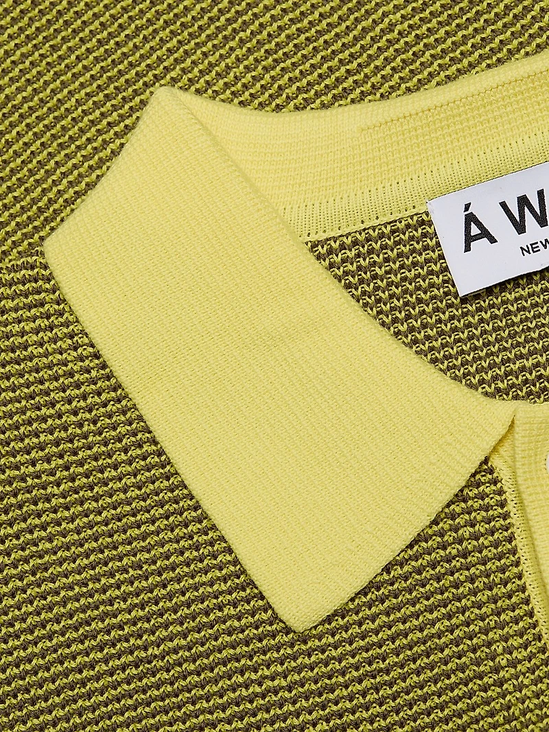 Girma Knit Cotton Polo Shirt