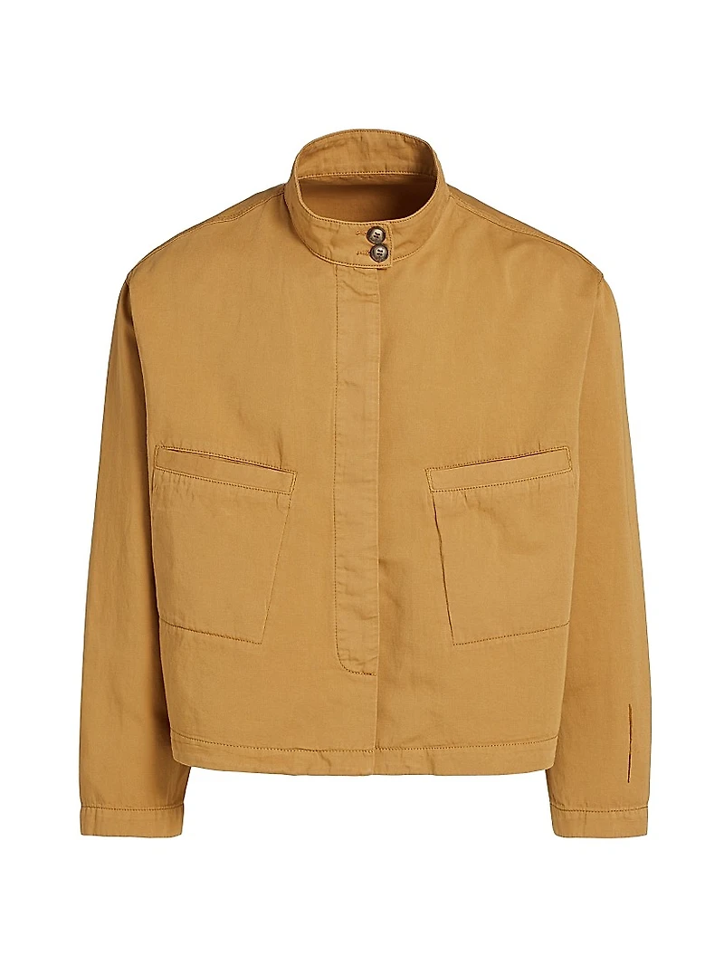Fnan Cotton-Linen Work Jacket