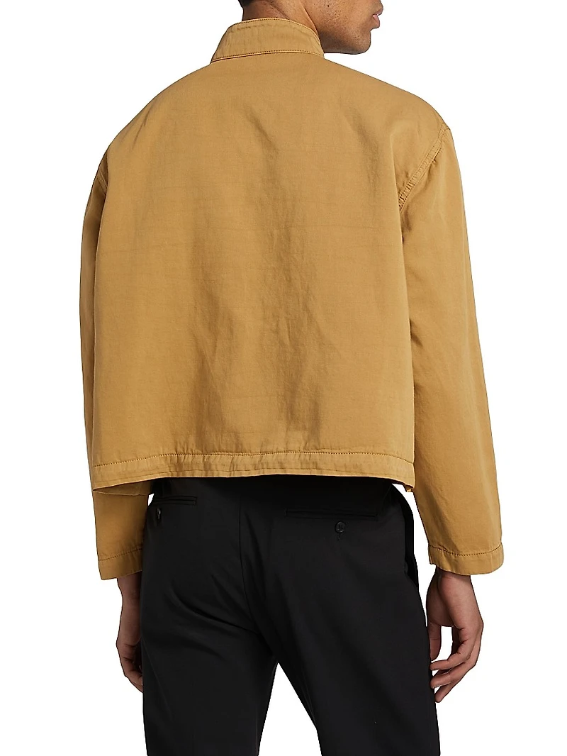 Fnan Cotton-Linen Work Jacket