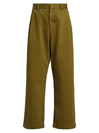 Simon Relaxed Pleated Trousers