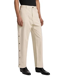 Yodit Side-Button Trousers
