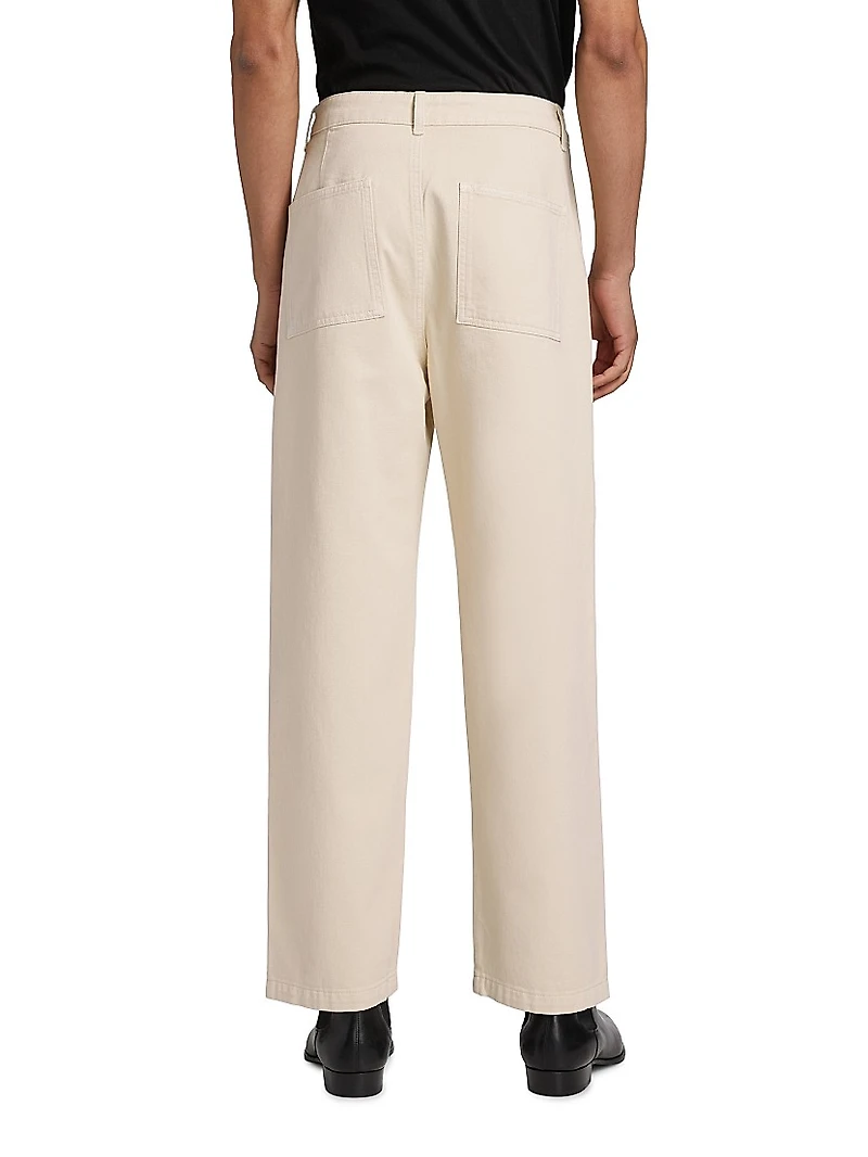 Yodit Side-Button Trousers
