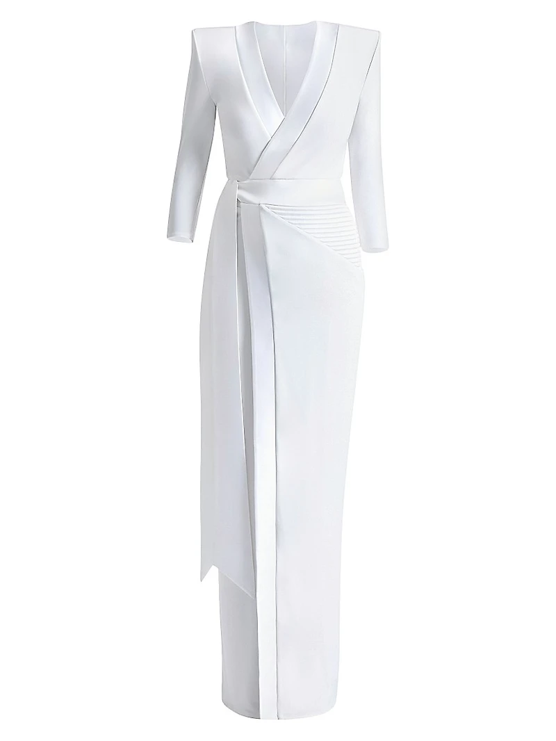 Idunn Jersey Wrap Gown