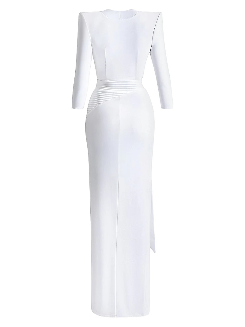 Idunn Jersey Wrap Gown