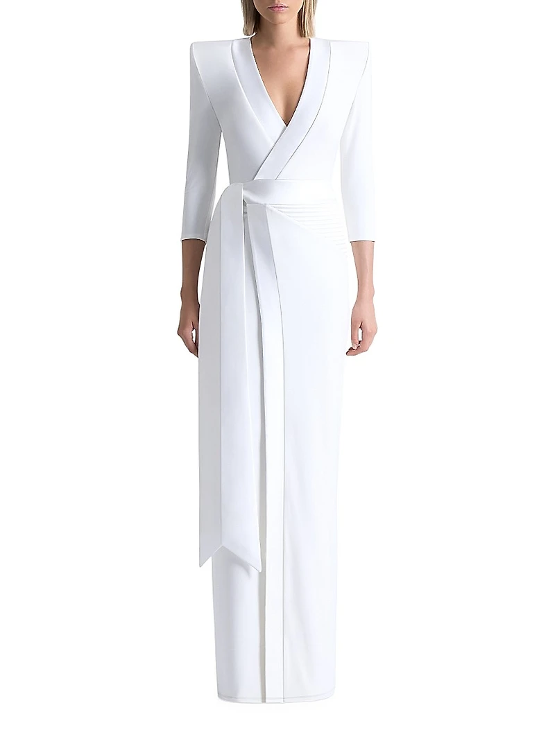 Idunn Jersey Wrap Gown