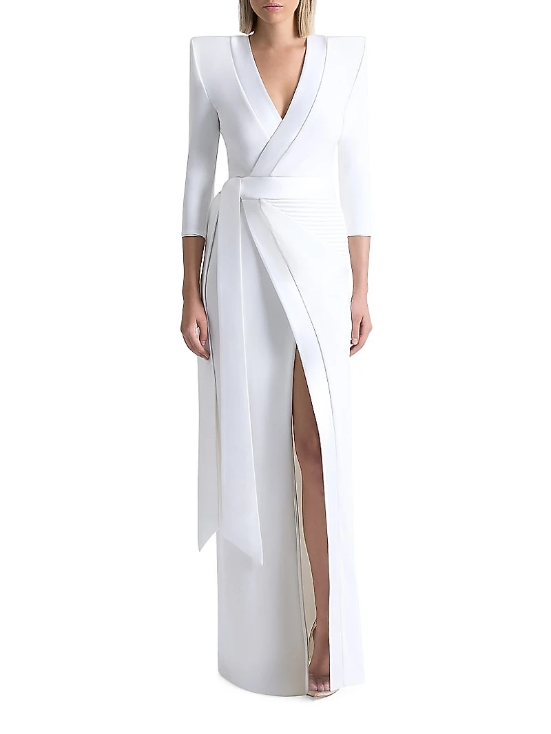 Idunn Jersey Wrap Gown