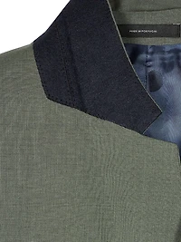 Soho-Fit Wool Two-Button Suit