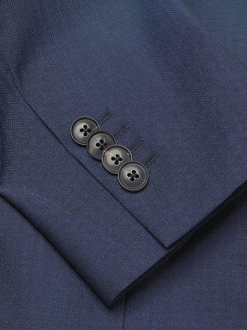 Brierley-Fit Wool Two-Button Suit