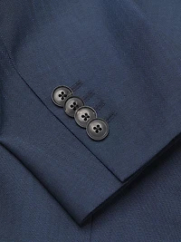 Brierley-Fit Wool Two-Button Suit