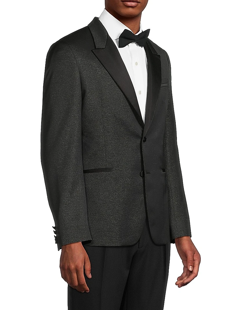 Metallic Woven Dinner Jacket