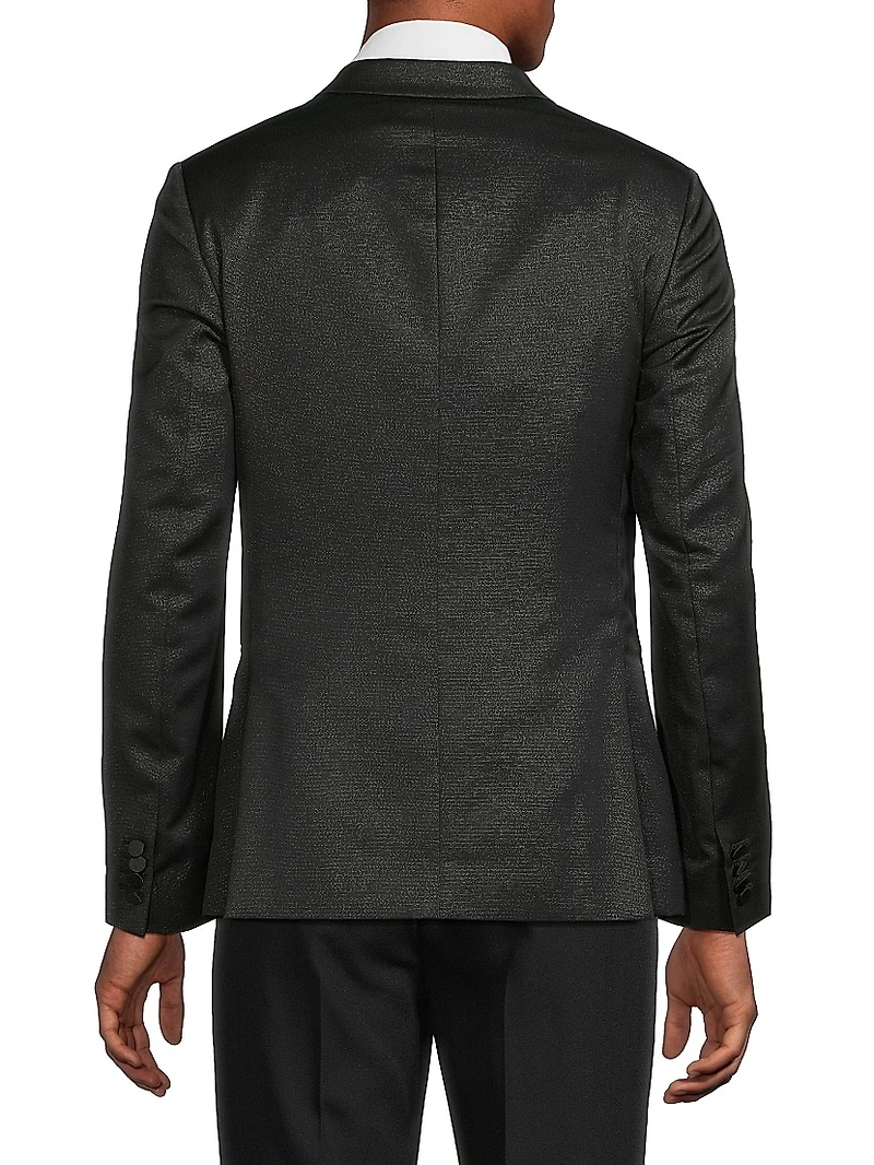 Metallic Woven Dinner Jacket