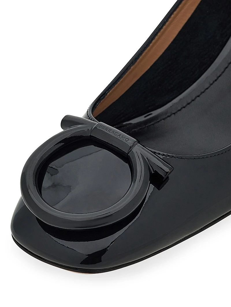 Mara 40MM Patent Leather Pumps