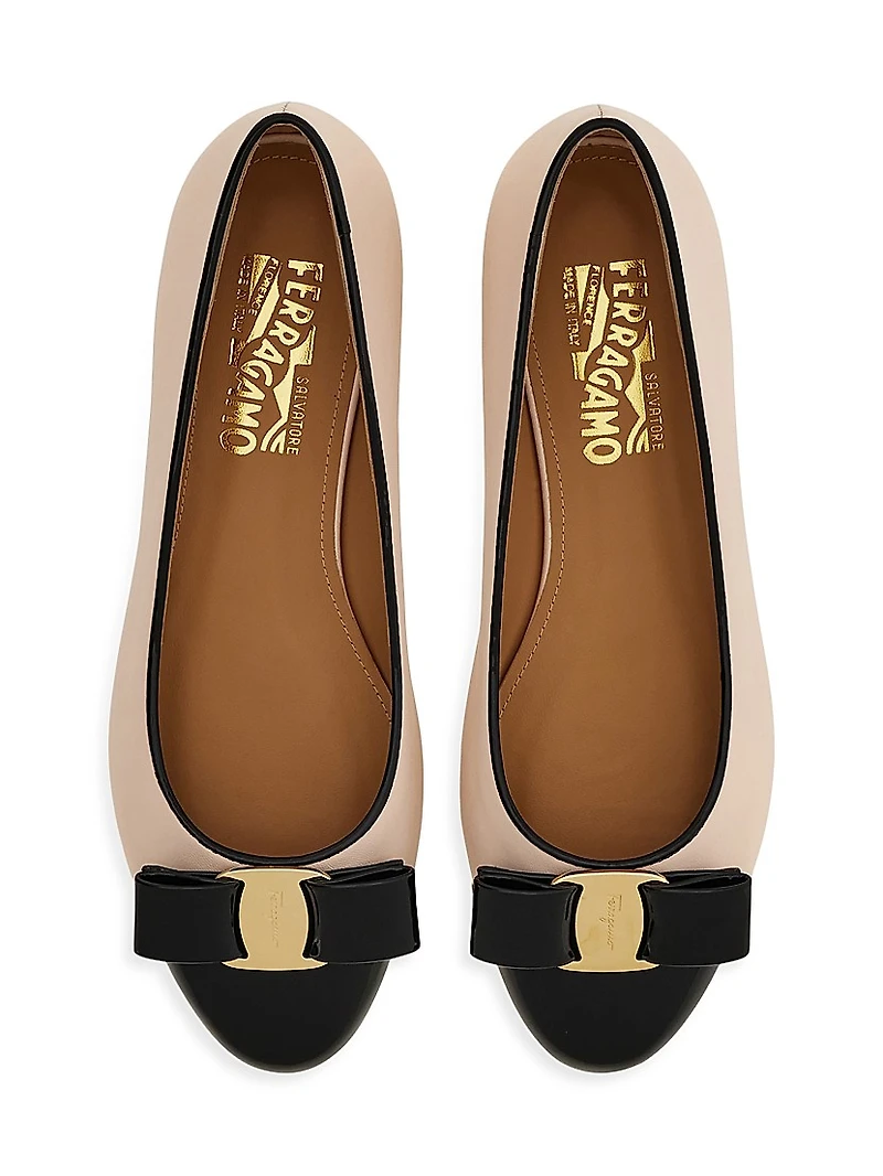 Varina Leather Ballet Flats