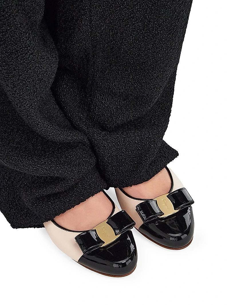 Varina Leather Ballet Flats