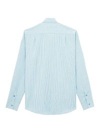 Wool-Blend Button-Front Shirt