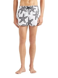 Starlettes Printed Stretch Fabric Swim Shorts