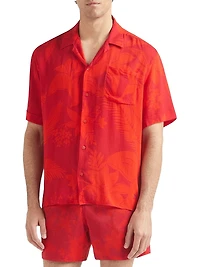 Flower Power Bowling Shirt