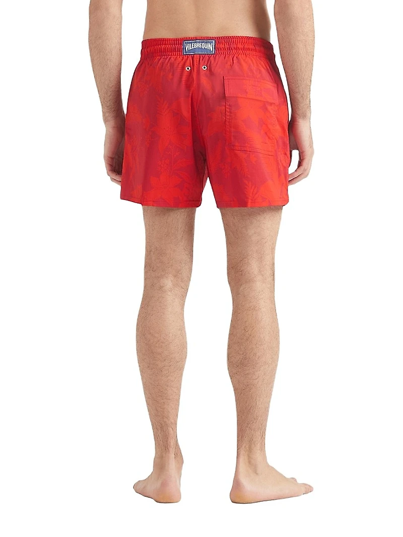Flower Power Stretch Swim Shorts