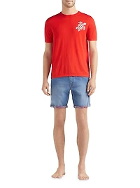 Big Turtle Silk & Cotton T-Shirt