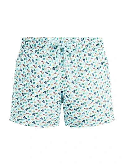 Micro Ronde Des Tortues Rainbow Stretch Swim Shorts