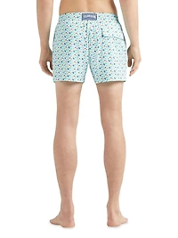 Micro Ronde Des Tortues Rainbow Stretch Swim Shorts