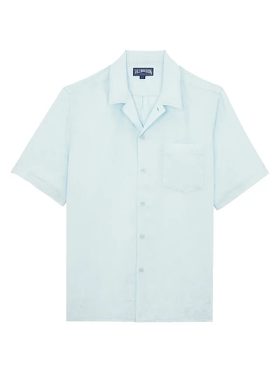 Mineral Dye Linen Shirt
