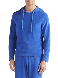 Terry Cotton-Nylon Hoodie