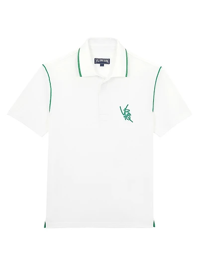 Capsule Vilebrequin Solid Pique Polo Shirt