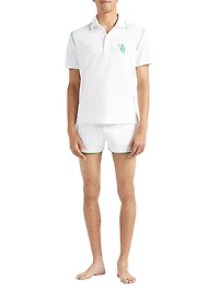 Capsule Vilebrequin Solid Pique Polo Shirt